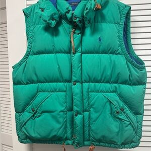 Polo by Ralph Lauren Green Puffer Vest